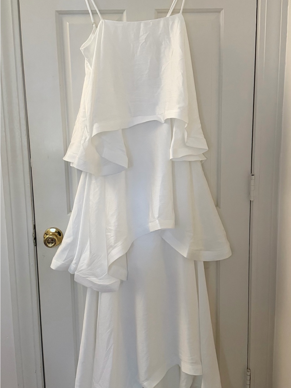 ELLIATT Tilly Tiered Maxi Dress in white - Picture 3 of 4
